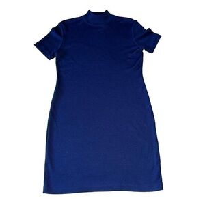 Liz Claiborne Short Sleeve Cobalt Blue
Sweater Dress Size Medium